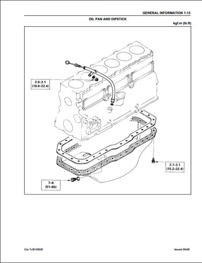 Case ISUZU 4BG1T 6BG1T Engine Workshop Service Repair Manual