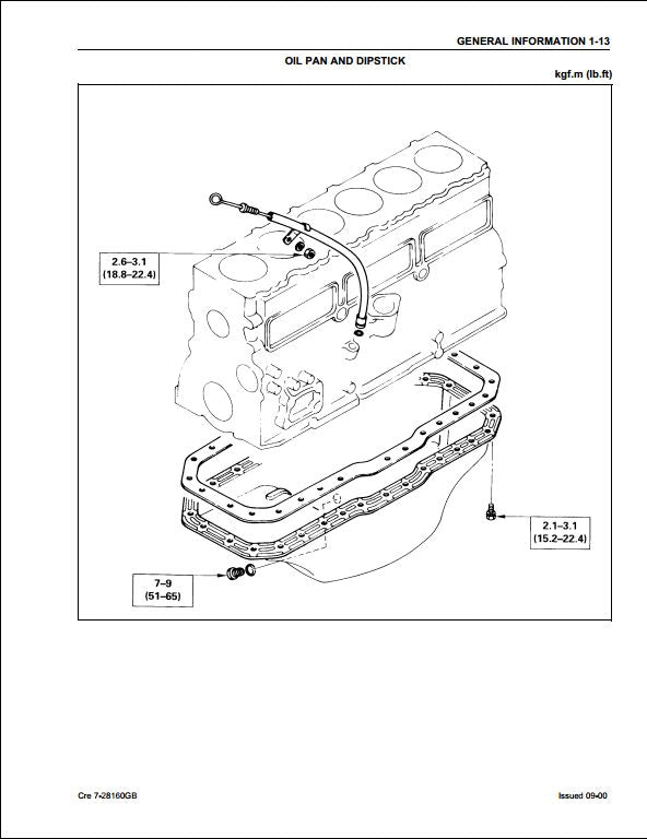 Case ISUZU 4BG1T 6BG1T Engine Workshop Service Repair Manual