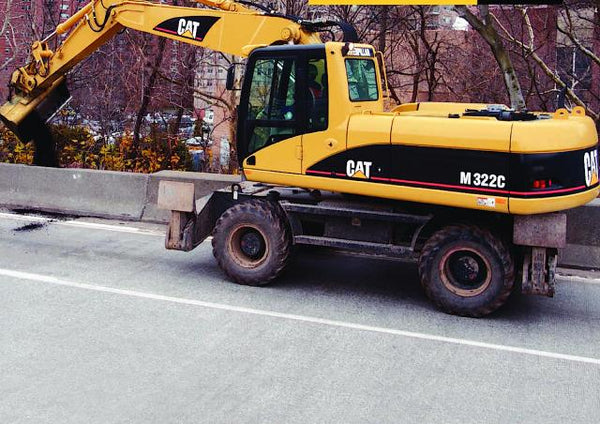 Caterpillar M322C EXCAVATOR Full Complete Parts Manual H2G