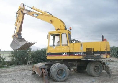 Caterpillar 224B EXCAVATOR Spare Parts Catalog Manual 7WF