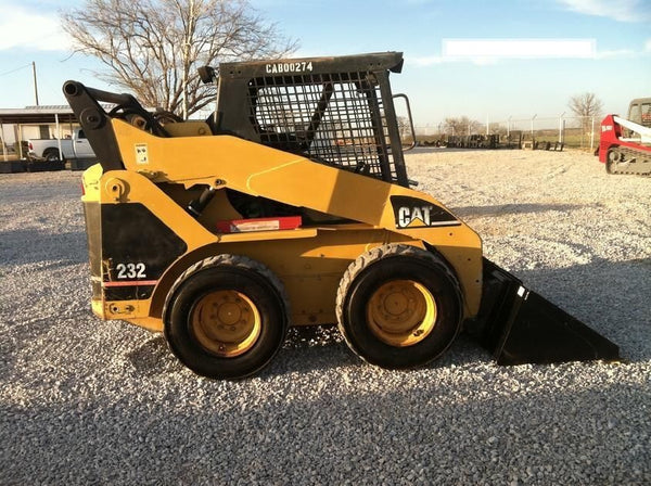 Caterpillar 232 SKID STEER LOADER Spare Parts Catalog Manual CAB