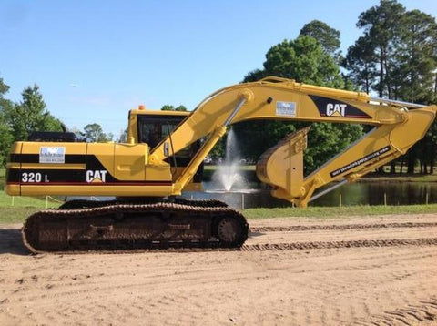 Caterpillar 320L Excavator Service Repair Manual 3XK00822-UP