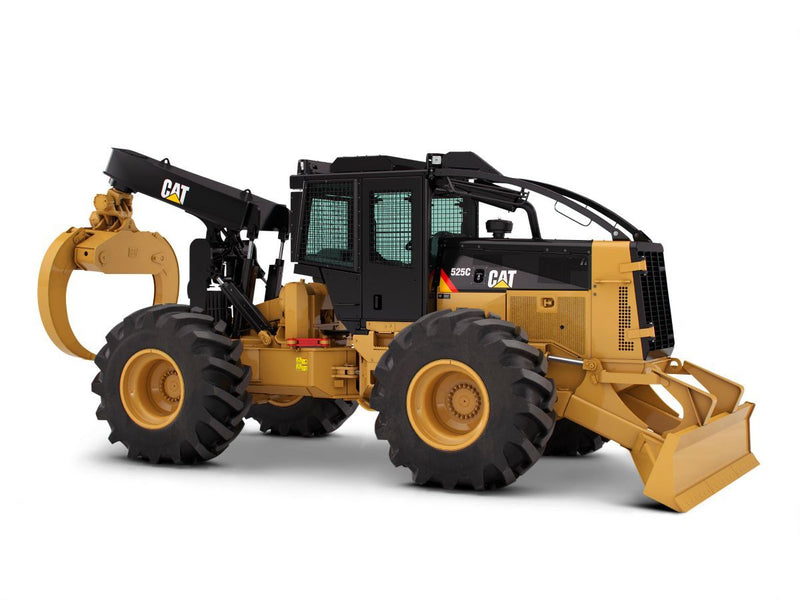 Caterpillar 525C, 535C and 545C Wheel Skidder Full Complete Workshop Service Repair Manual 525
