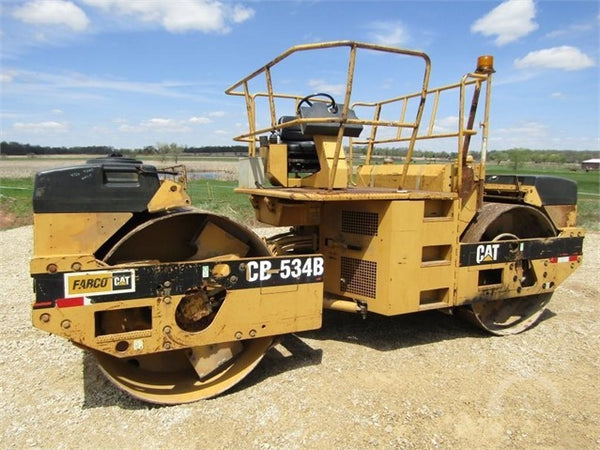 Caterpillar CB 534B VIBRATORY COMPACTOR Full Complete 4JL Service Repair Manual PDF