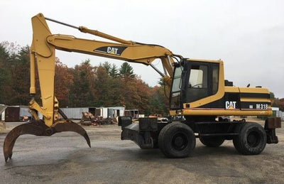 Caterpillar M318HD Wheel Material Handler Full Complete Full Complete Electrical Schematics Manual