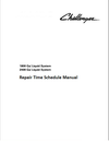 Challenger 1800 2400 Gallon Liquid System Repair Time Schedule Manual Download