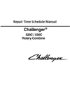 Challenger 520c 530c Combine Repair Time Schedule Manual Download
