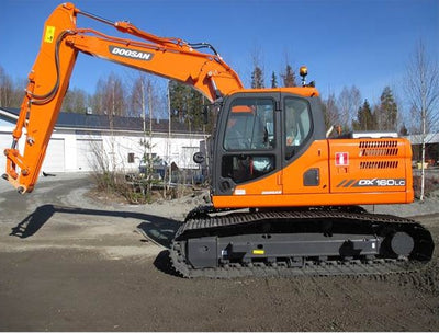 DOOSAN DX160LC Excavator Parts Manual