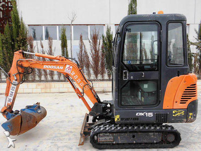 DOOSAN MINI EXCAVATOR DX15 DX18 SHOP MANUAL