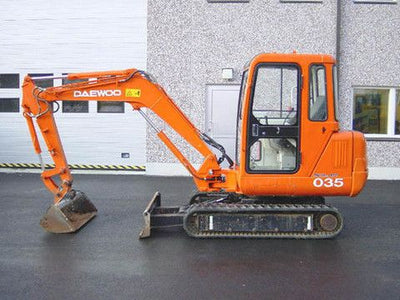 DOOSAN Solar 035 Excavator Parts Manual