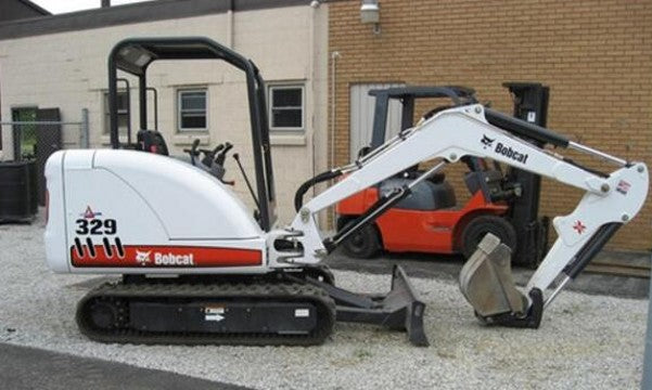 DOWNLOAD BOBCAT 329 Compact Excavator Parts Manual A2PG11001 & Above