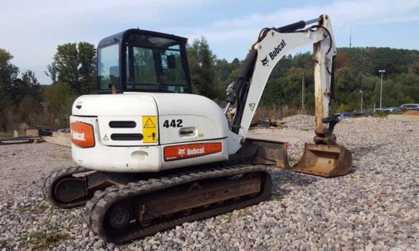 DOWNLOAD BOBCAT 442 COMPACT EXCAVATOR Parts MANUAL 528611477 & Above 528911485 & Above