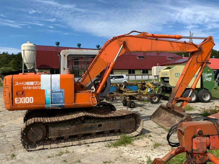 DOWNLOAD HITACHI EX100-2 Excavator (EM12L-NA1-3) Operator Manual SN 32250-UP