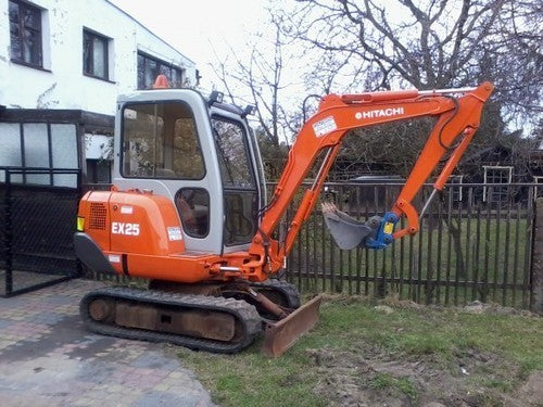 DOWNLOAD HITACHI EX25-2 Excavator (EM1BE-1-4) 1AP Operator Manual SN 001501-UP