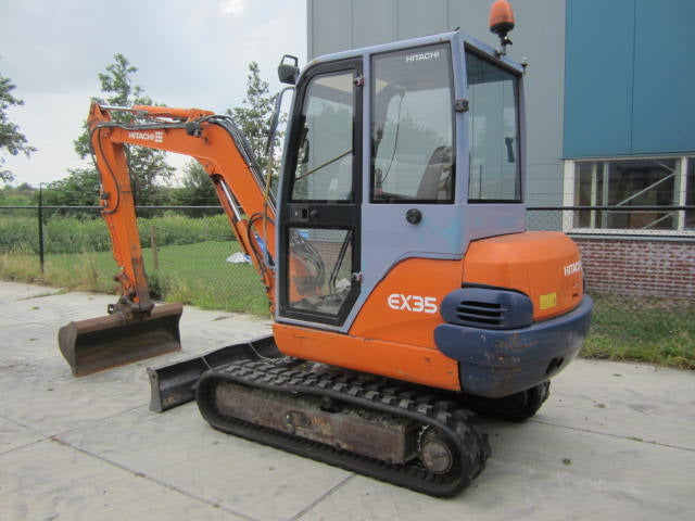 DOWNLOAD HITACHI EX35-2 Excavator (EM1BE-1-4) 1B5 Operator Manual SN 002001-UP