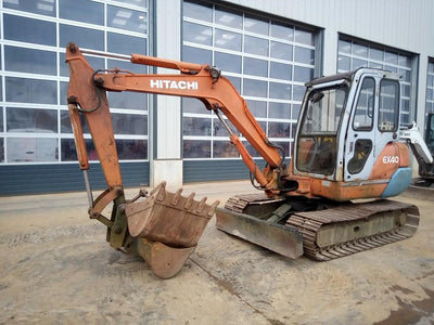 DOWNLOAD HITACHI EX40-2 Excavator (EM1BE-1-4) 1B8 Operator Manual SN 003501-UP
