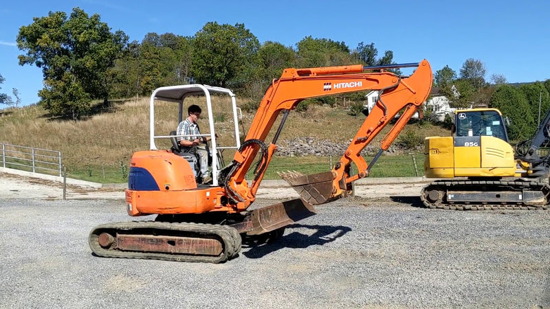 DOWNLOAD HITACHI EX50U Excavator (EM1BU-NA2-3) Operator Manual SN 001001-UP