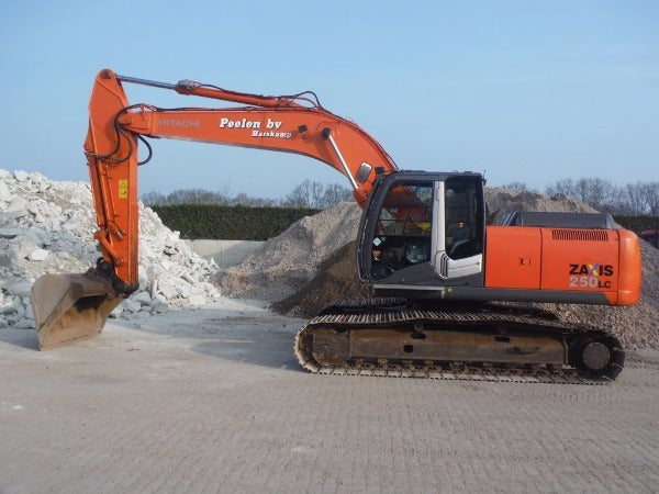 DOWNLOAD HITACHI ZAXIS 250,250LC Excavator (EM1G6-EN3-1) Operator Manual SN 010310-UP