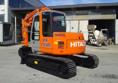 DOWNLOAD HITACHI ZAXIS 75US-A HYDRAULIC Excavator (EM1CG-NA1-2) Operator Manual SN 040001-UP