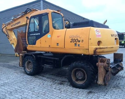 DOWNLOAD HYUNDAI R200W-3 WHEEL EXCAVATOR PARTS MANUAL