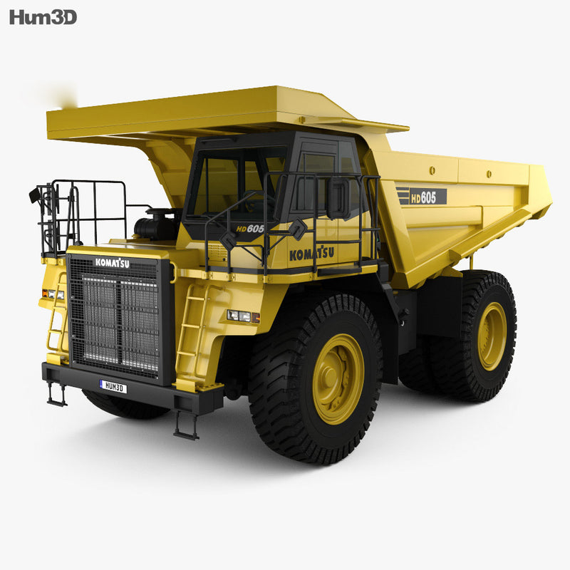 DOWNLOAD KOMATSU HD605-7R (JPN) DUMP TRUCK PARTS CATALOG MANUAL SN 15001-15351