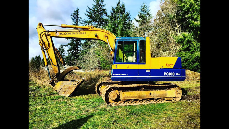 DOWNLOAD KOMATSU PC100US-3 (JPN) CRAWLER EXCAVATOR PARTS CATALOG MANUAL SN 12001-UP