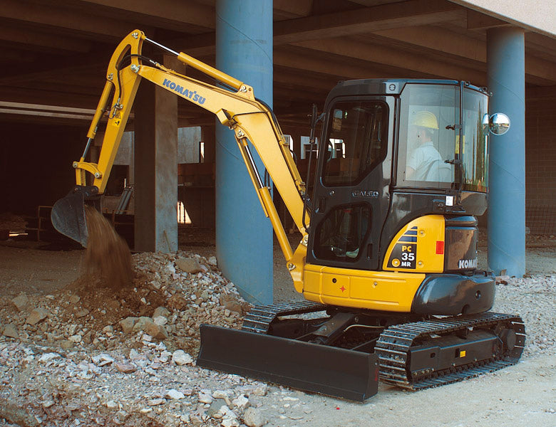 DOWNLOAD KOMATSU PC35MRX-1A (US) CRAWLER EXCAVATOR PARTS CATALOG MANUAL SN 1001-UP