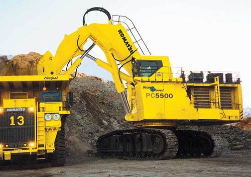 DOWNLOAD KOMATSU PC5500-6 (US) HYDRAULIC MINING SHOVEL PARTS CATALOG MANUAL SN 15023