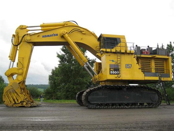 DOWNLOAD KOMATSU PC5500-6 (US) HYDRAULIC MINING SHOVEL PARTS CATALOG MANUAL SN 15090