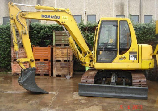 DOWNLOAD KOMATSU PC95R-2 USA (US) CRAWLER EXCAVATOR PARTS CATALOG MANUAL SN 21D5200330-Up