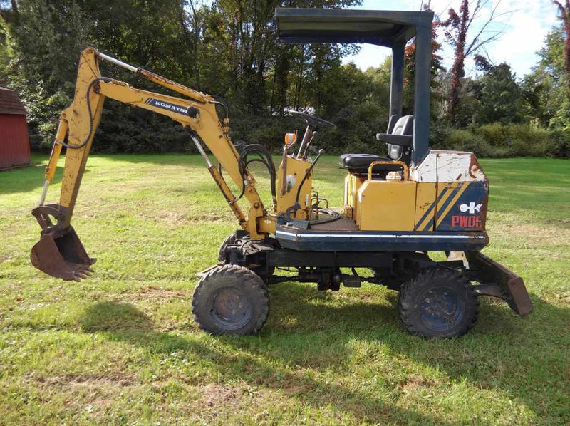 DOWNLOAD KOMATSU PW05-1 (US) WHEELED EXCAVATOR PARTS CATALOG MANUAL SN 1001-UP