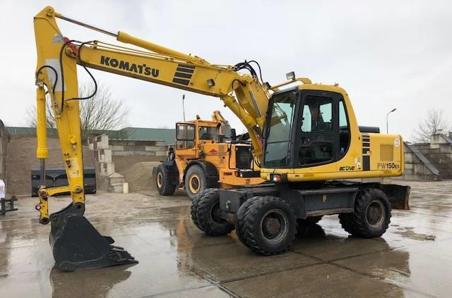 DOWNLOAD KOMATSU PW150-1 (US) WHEELED EXCAVATOR PARTS CATALOG MANUAL SN 1001-UP