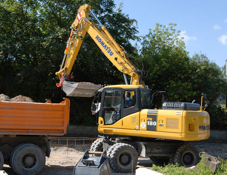DOWNLOAD KOMATSU PW180-7K (US) WHEELED EXCAVATOR PARTS CATALOG MANUAL SN K40001-UP