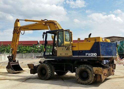 DOWNLOAD KOMATSU PW210-1 (US) WHEELED EXCAVATOR PARTS CATALOG MANUAL SN 10001-UP