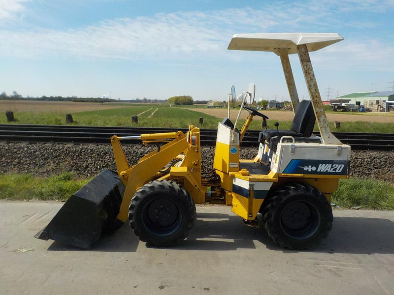 DOWNLOAD KOMATSU WA20-1 (US) WHEEL LOADER PARTS CATALOG MANUAL SN 1001-UP
