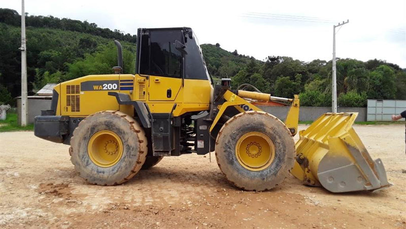 DOWNLOAD KOMATSU WA200-6 WHEEL LOADER PARTS CATALOG MANUAL SN 70001-UP (North America Standard Machine)