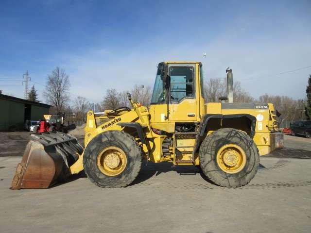 DOWNLOAD KOMATSU WA270-8 (US) WHEEL LOADER PARTS CATALOG MANUAL SN 83001-UP