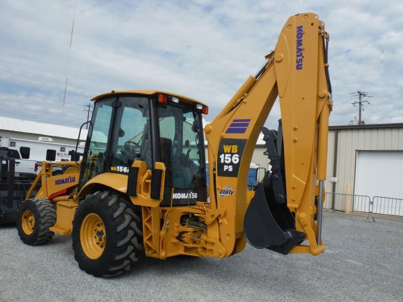 DOWNLOAD KOMATSU WB156PS-5 (US) BACKHOE LOADER PARTS CATALOG MANUAL SN A73001-UP