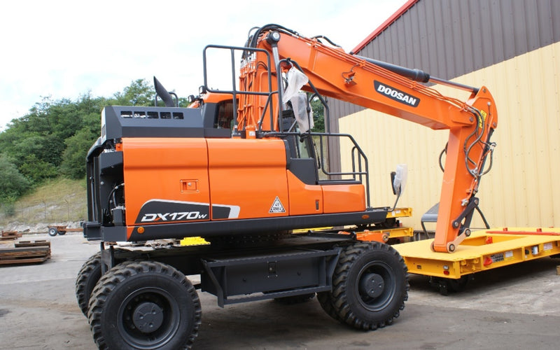 Daewoo Doosan DX170W Wheel Excavator Shop Service Repair Manual
