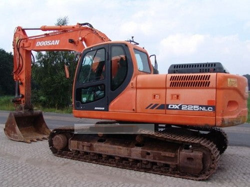 Daewoo Doosan DX225NLC Track Excavator Shop Service Repair Manual