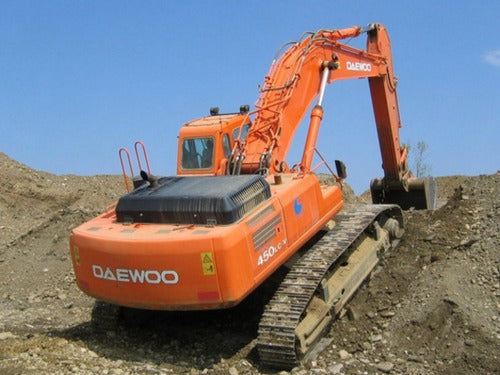 Daewoo Doosan Solar 450LC-V Excavator Shop Service Repair Manual