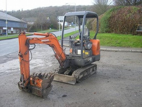 Deawoo Doosan Solar 015 PLUS Excavator Shop Service Repair Manual