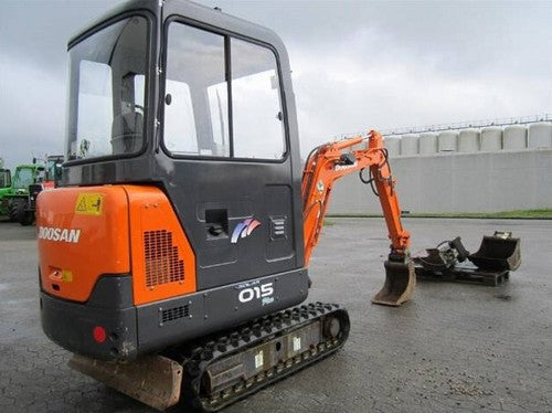 Deawoo Doosan Solar 015 PLUS & Solar 018-VT Excavator Shop Service Repair Manual