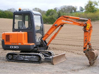 Deawoo Doosan Solar 030 Plus & Solar 035 Excavator Shop Service Repair Manual