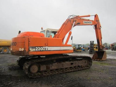 Deawoo Doosan Solar 220LC-3 Excavator Shop Service Repair Manual