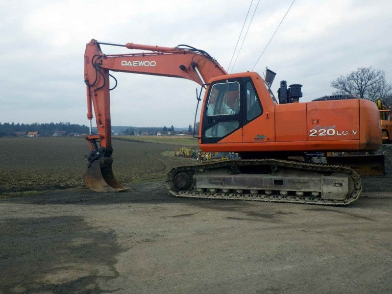 Deawoo Doosan Solar 225LL Excavator Shop Service Repair Manual