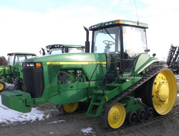 John Deere 8100T 8200T 8300T 8400T Tracks Tractor Diagnosis and Test Service Manual tm1622
