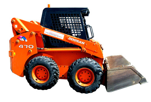 Doosan 470 Plus Skid Steer Electrical Option & Joystick Type Manual