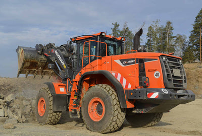 Doosan DL350-5 Wheel Loader Hydraulic Schematic Diagram Manual