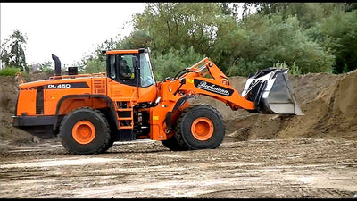 Doosan DL450 Wheel Loader Hydraulic Schematic Diagram Manual 